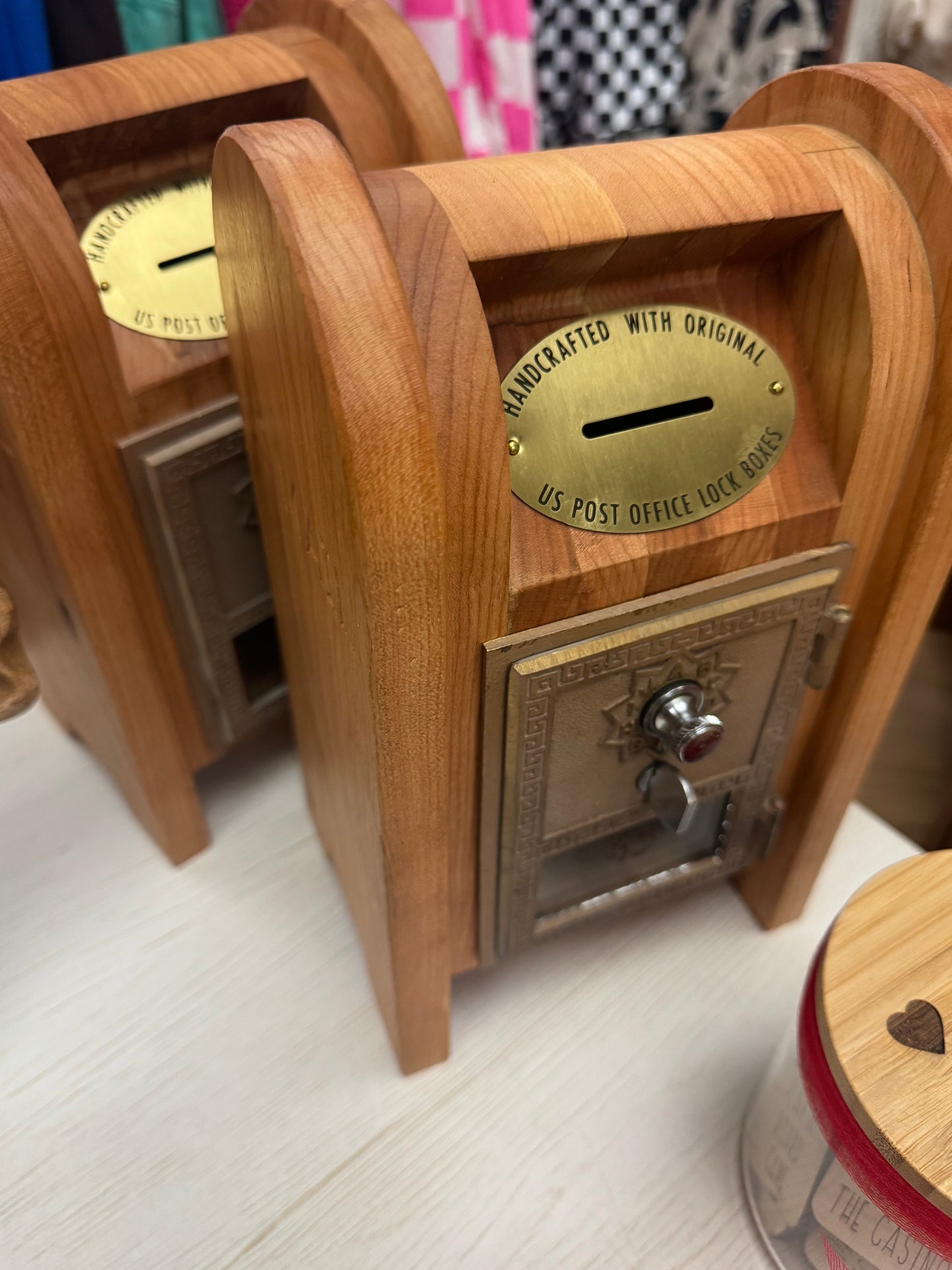 Vintage Bank Boxes
