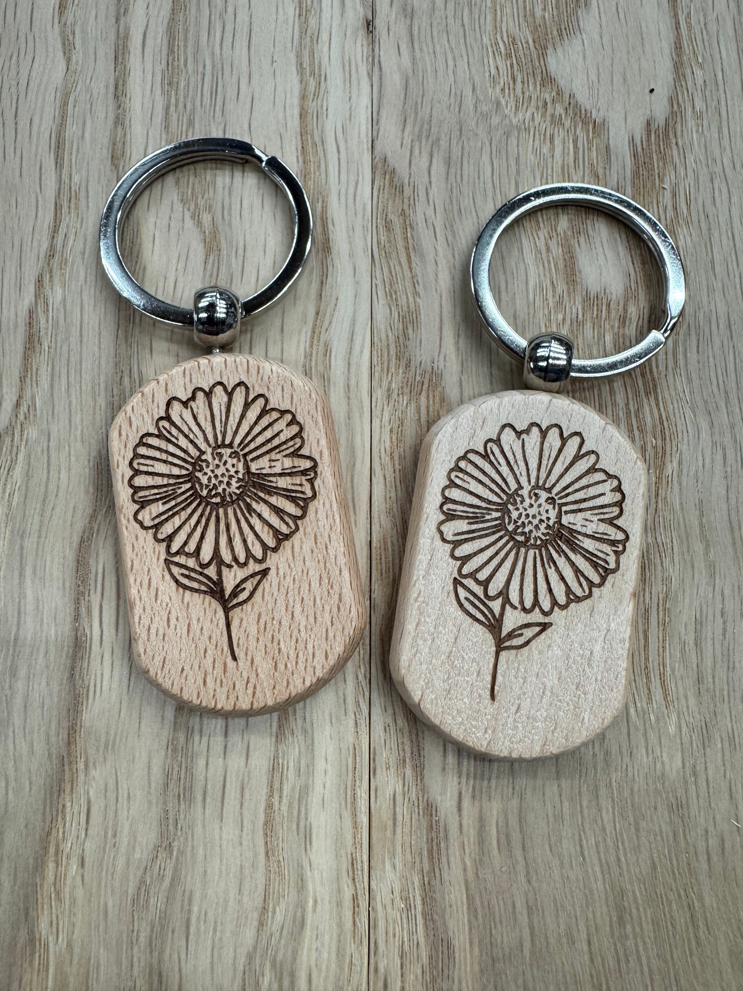 Birth Month Keychain