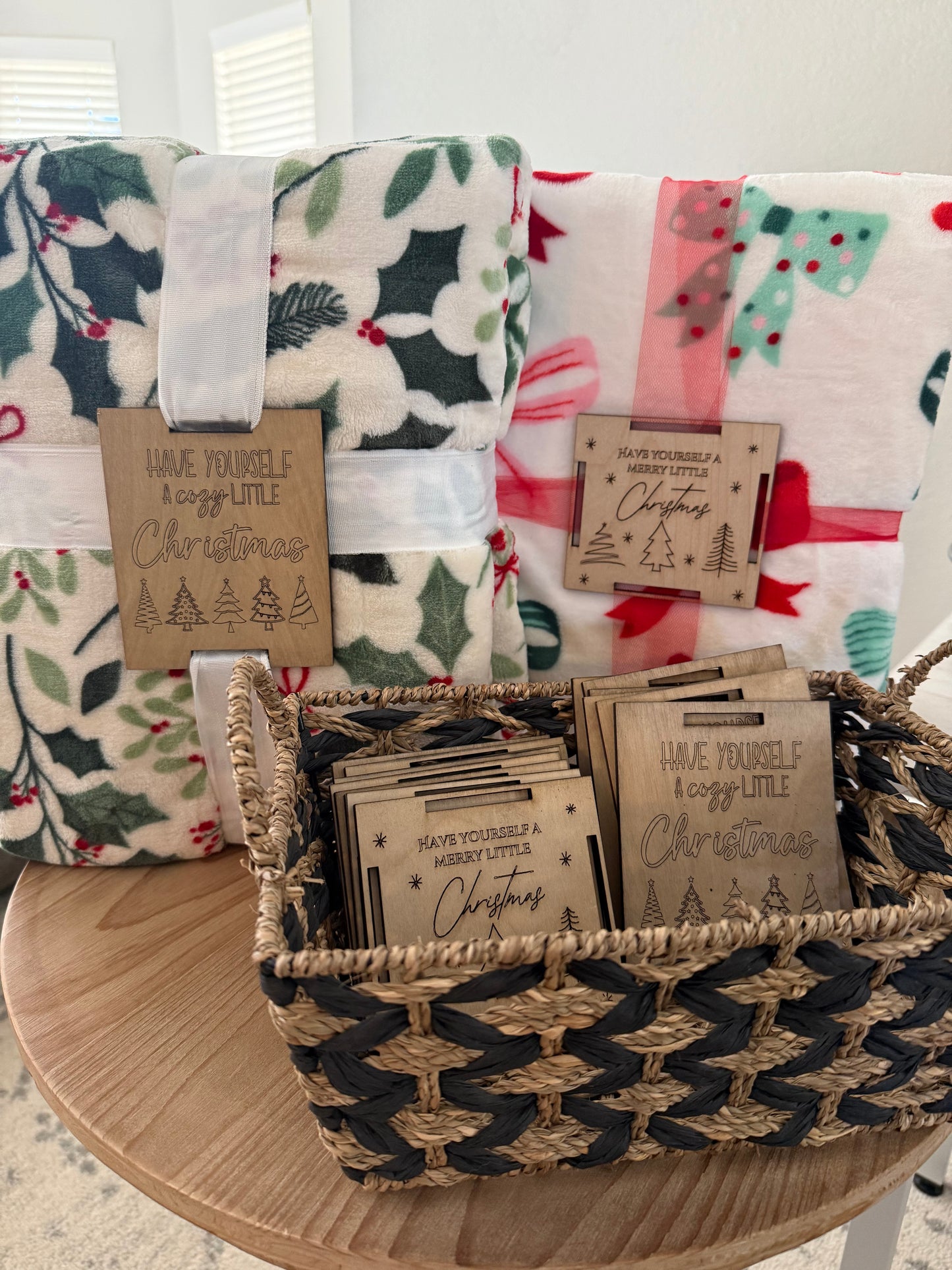 Christmas Blanket Tag