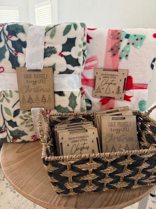 Christmas Blanket Tag