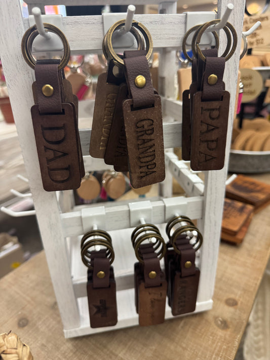 Wood Keychain