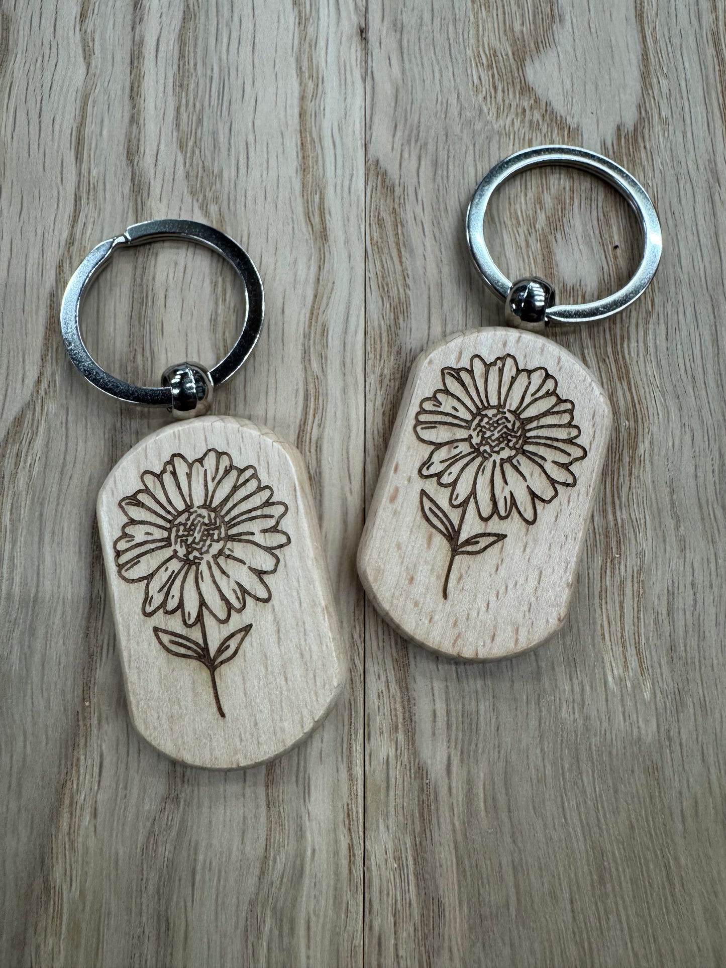 Birth Month Keychain