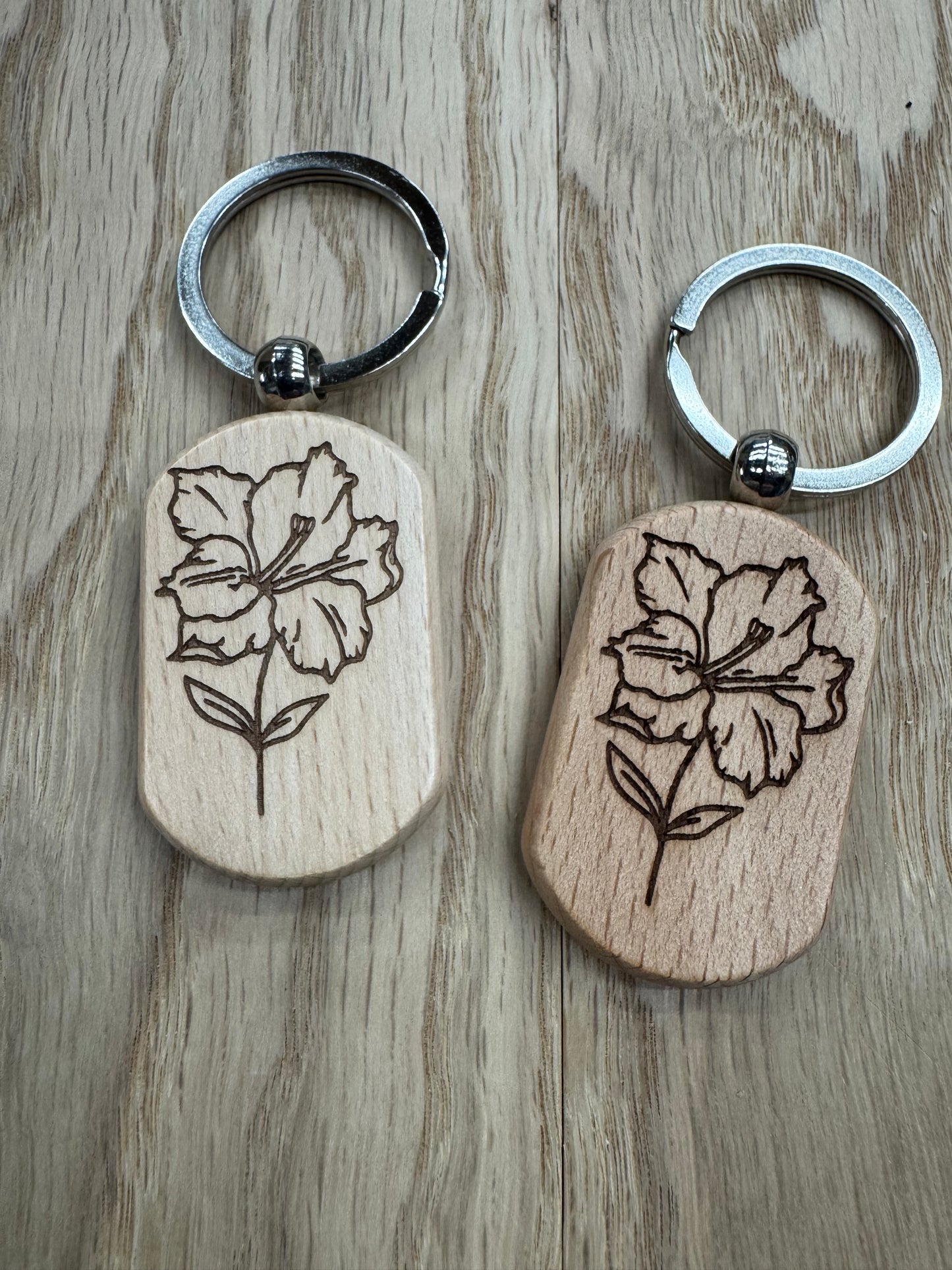 Birth Month Keychain