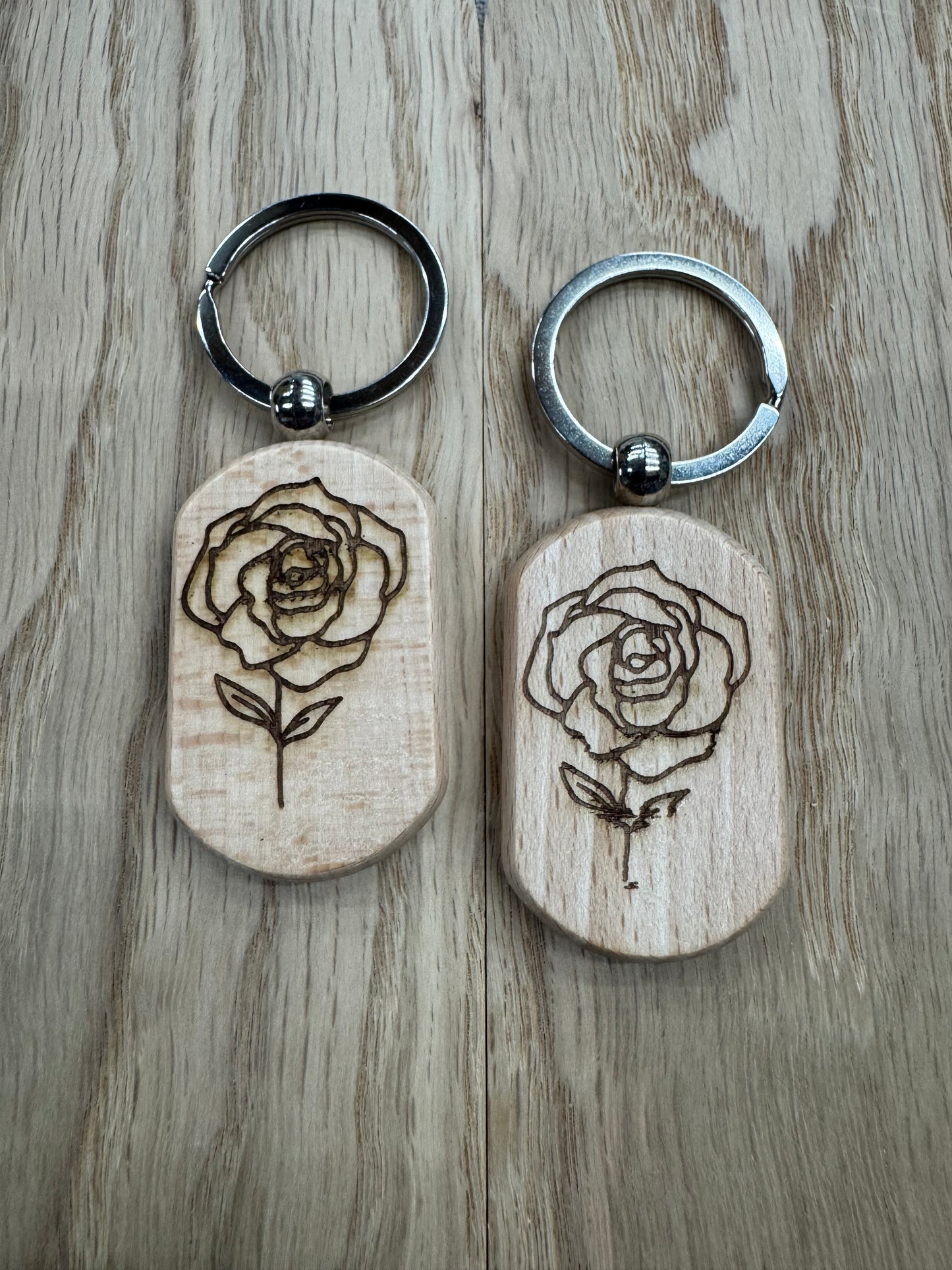 Birth Month Keychain